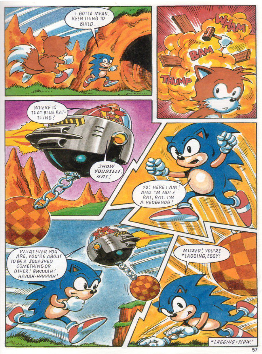 Sonic the Hedgehog Yearbook 1991 Page 53